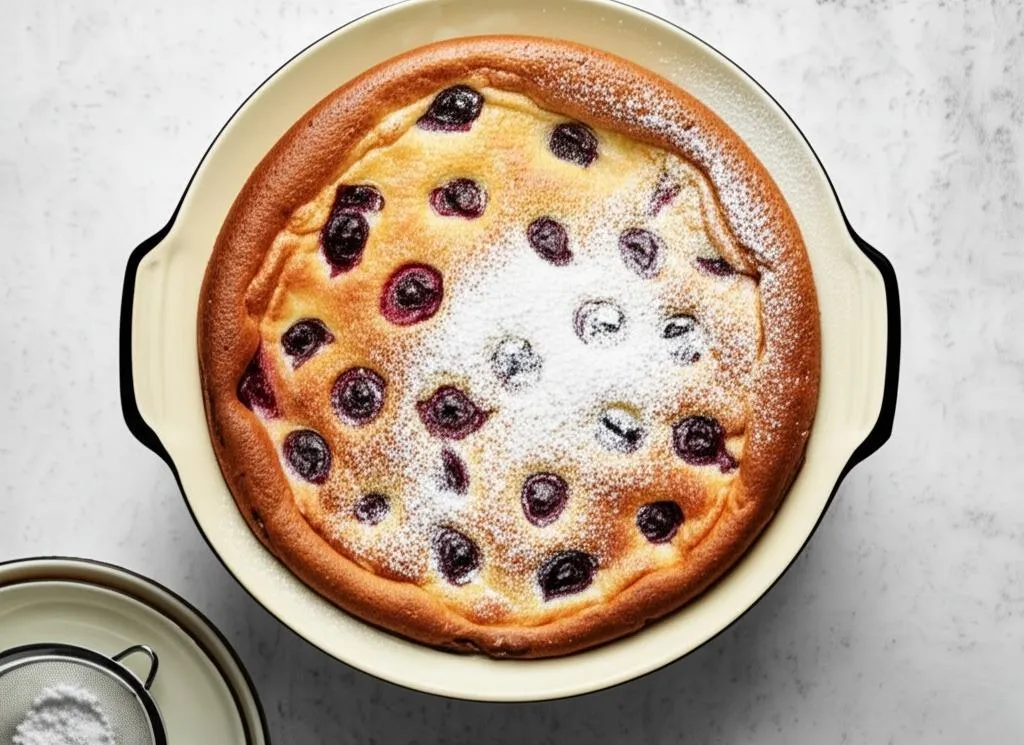 French Cherry Clafoutis