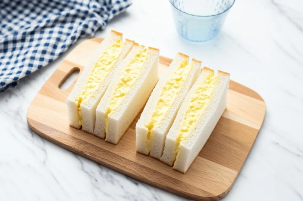 Japanese Tamago Sando Recipe #EggLovers
#AsianCuisine
#KawaiiKitchen
#RecipeOfTheDay
#LunchboxIdeas