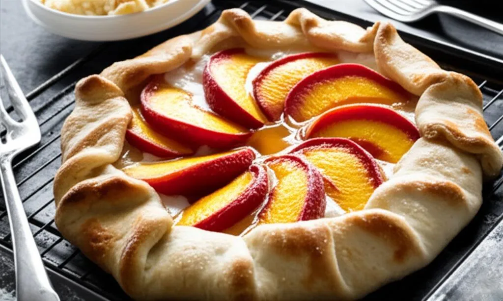 Peach & Almond Galette Recipe