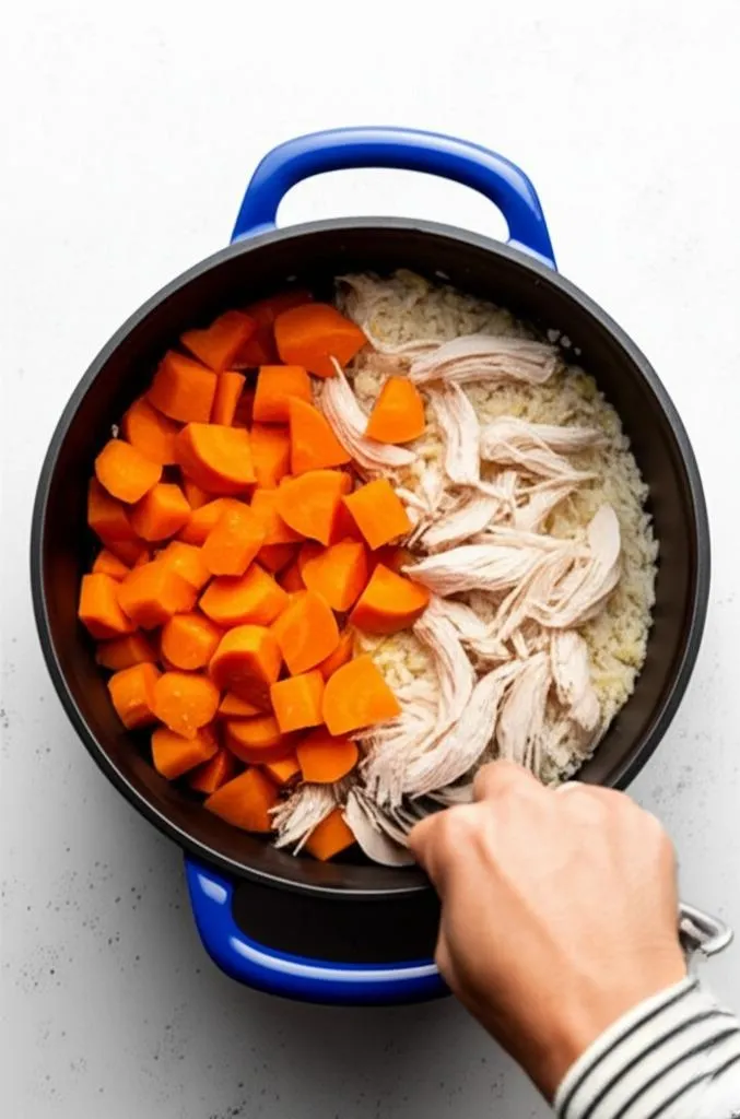 Homemade Chicken & Rice Dog Meal