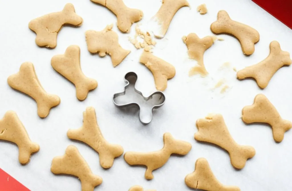 Peanut Butter Banana Dog Biscuits