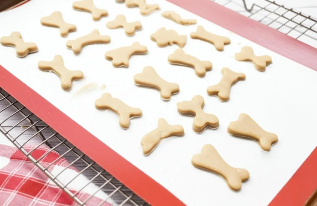 Peanut Butter Banana Dog Biscuits