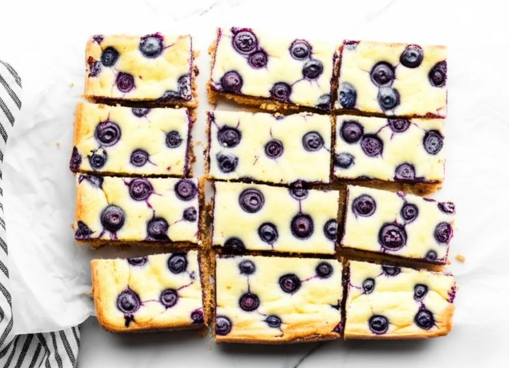 Lemon Blueberry Cheesecake Bars