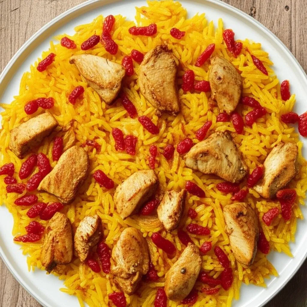 Persian Jeweled Rice Recipe