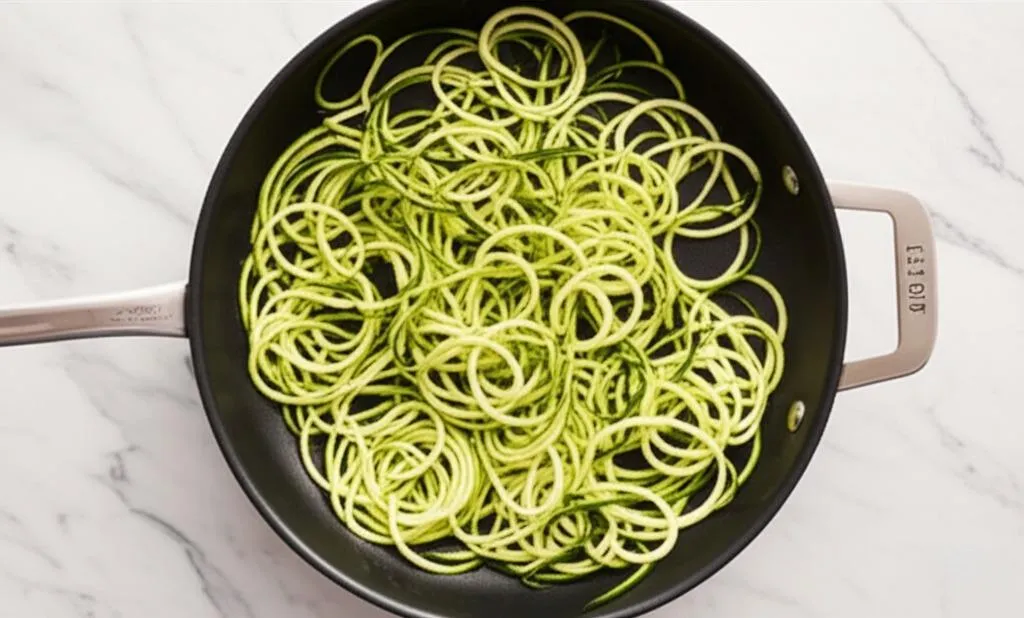 Pesto Zucchini Noodles Recipe