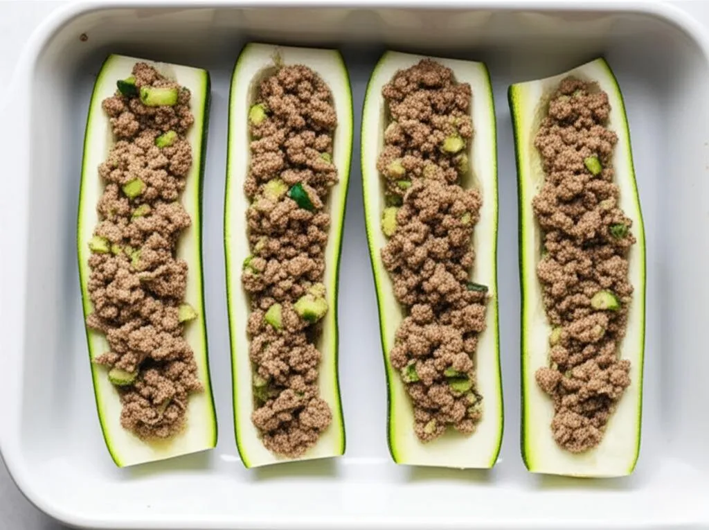 Stuffed Zucchini Boats Recipe