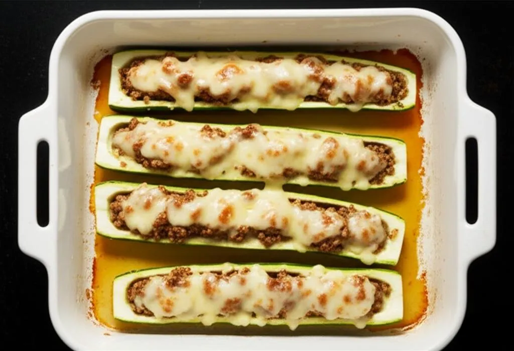 Stuffed Zucchini Boats Recipe