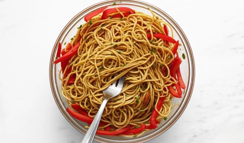 Asian Sesame Noodle Salad Recipe