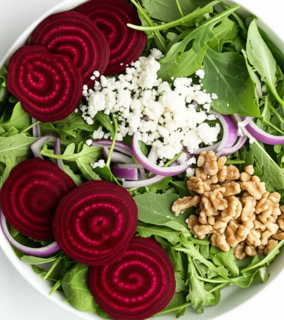Roasted Beet & Goat Cheese Salad Recipe