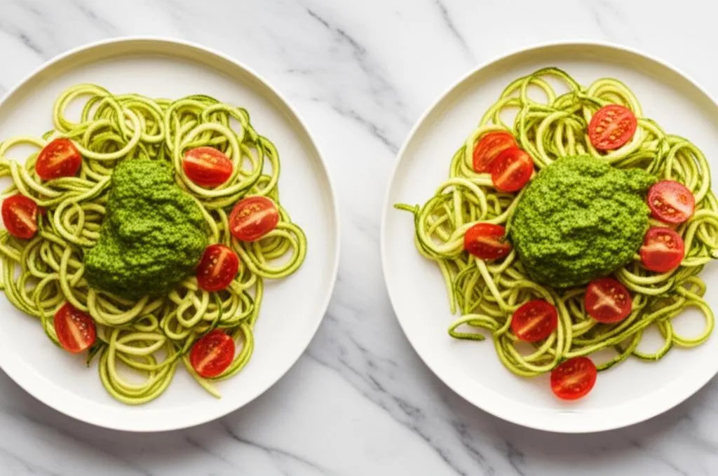 Pesto Zucchini Noodles Recipe