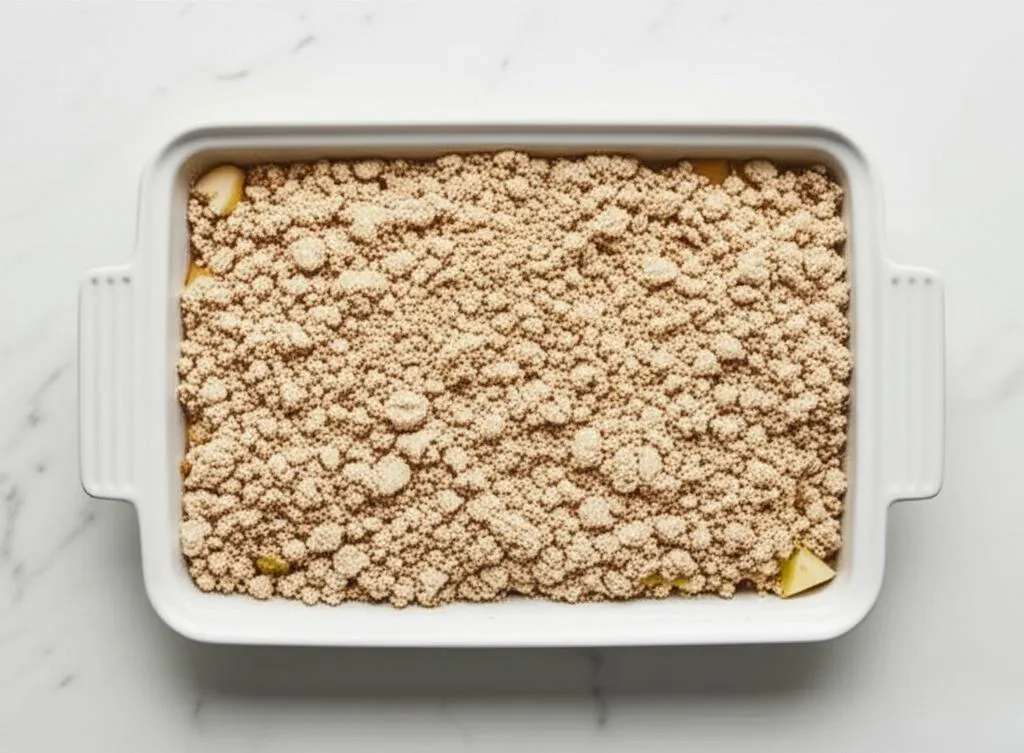 Warm Apple Cinnamon Crumble Recipe