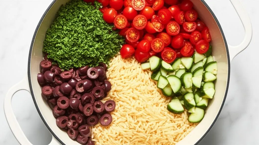 How to Make the Best Greek Orzo Salad – Fresh, Zesty & Easy