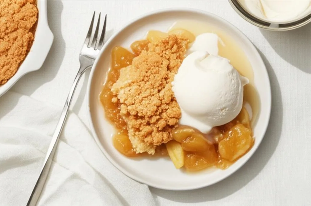 Warm Apple Cinnamon Crumble Recipe