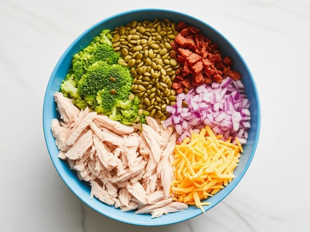 Loaded Chicken & Broccoli Salad Recipe