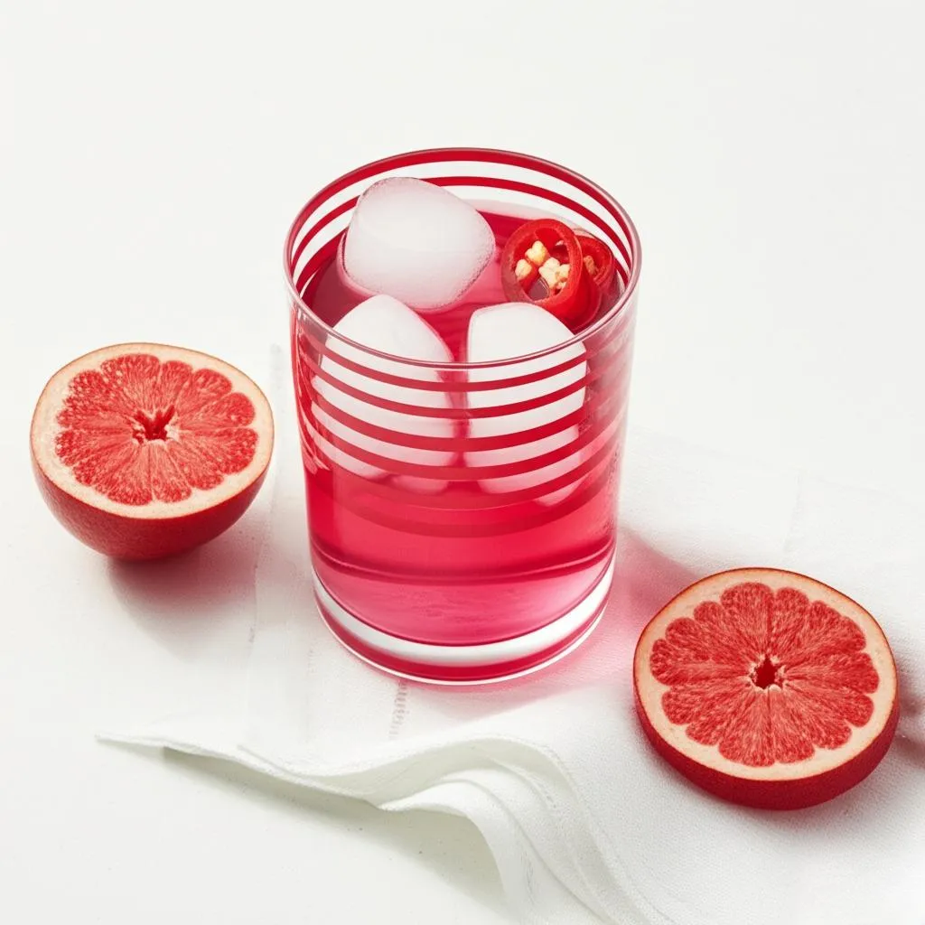 Guava Chili Vodka Spritz Recipe