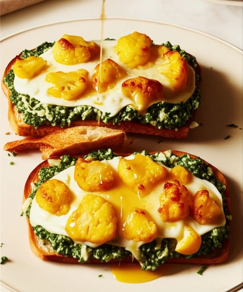 Cauliflower Spanakopita Melt Recipe