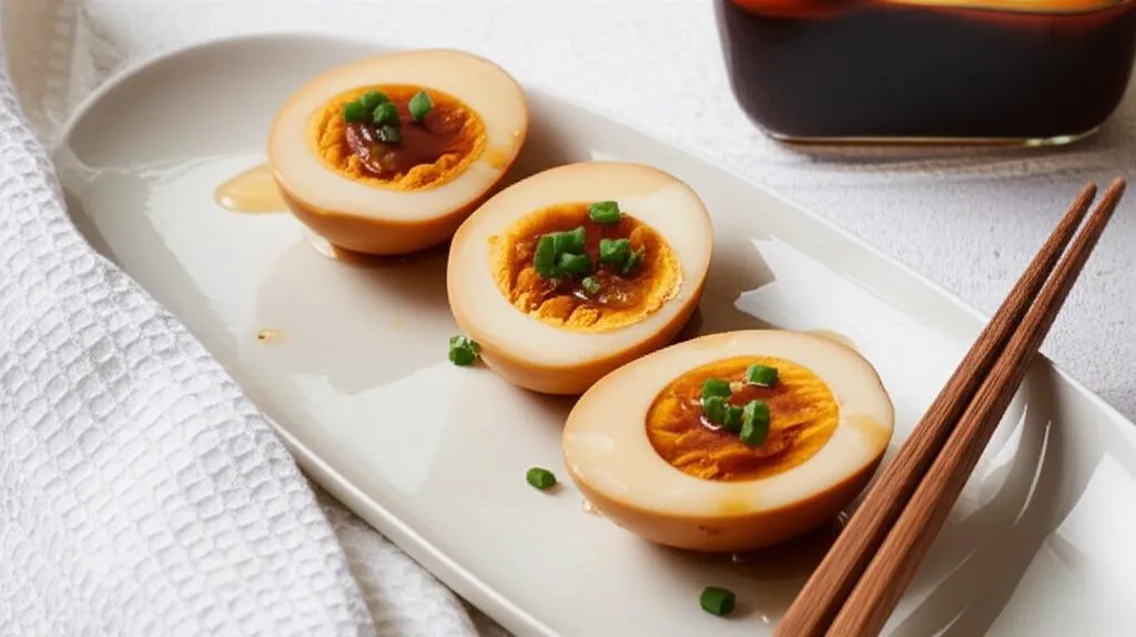 Korean Soy Sauce Marinated Eggs Recipe
