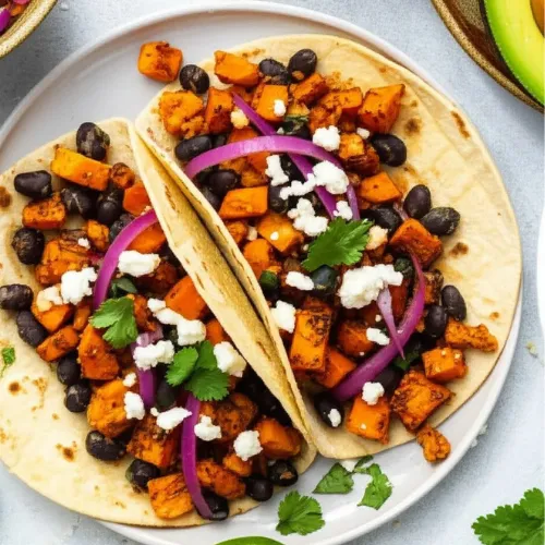 Sweet Potato and Black Bean Tacos