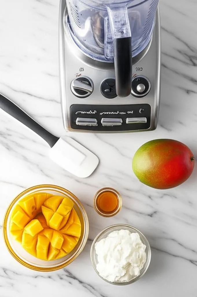 Frozen Mango Yogurt Bark Recipe