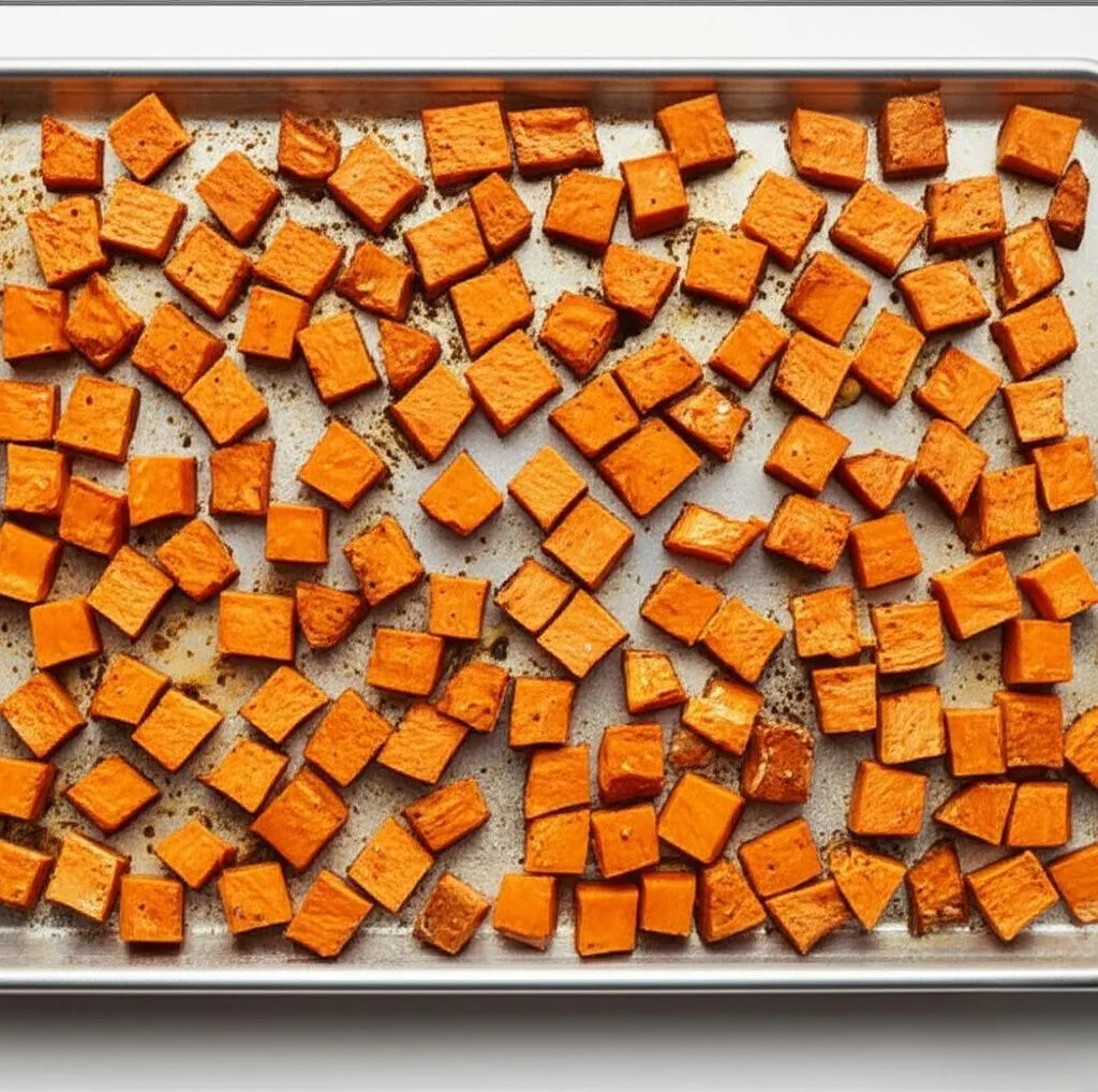 Roasted Sweet Potato and Lentil Salad Recipe