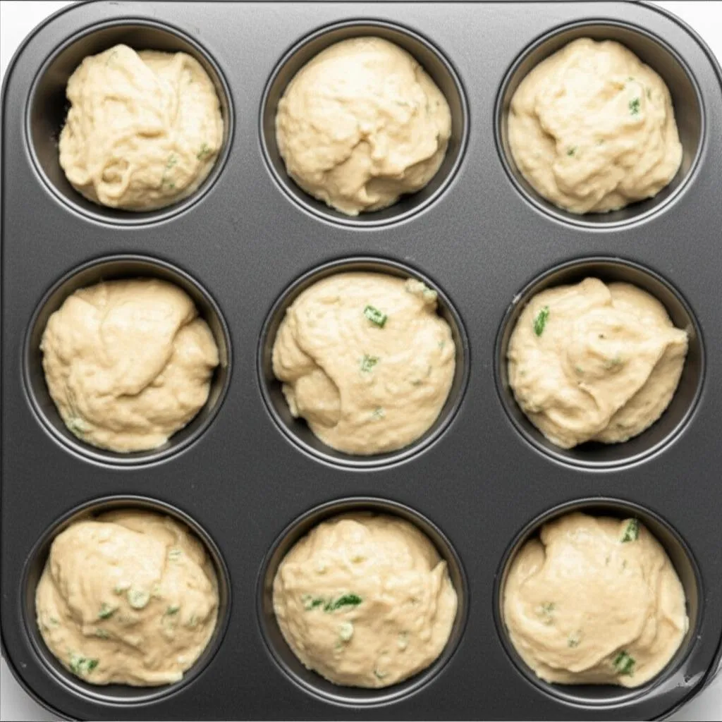 Savory Cottage Cheese Muffins Recipe