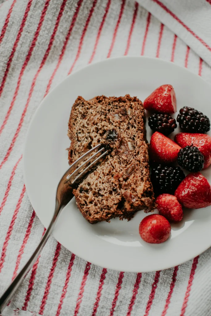 Healthy banana bread for weight loss