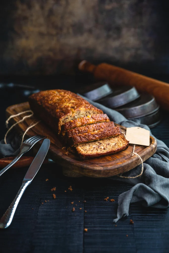  Low-Calorie Banana Bread
One-bowl healthy banana bread