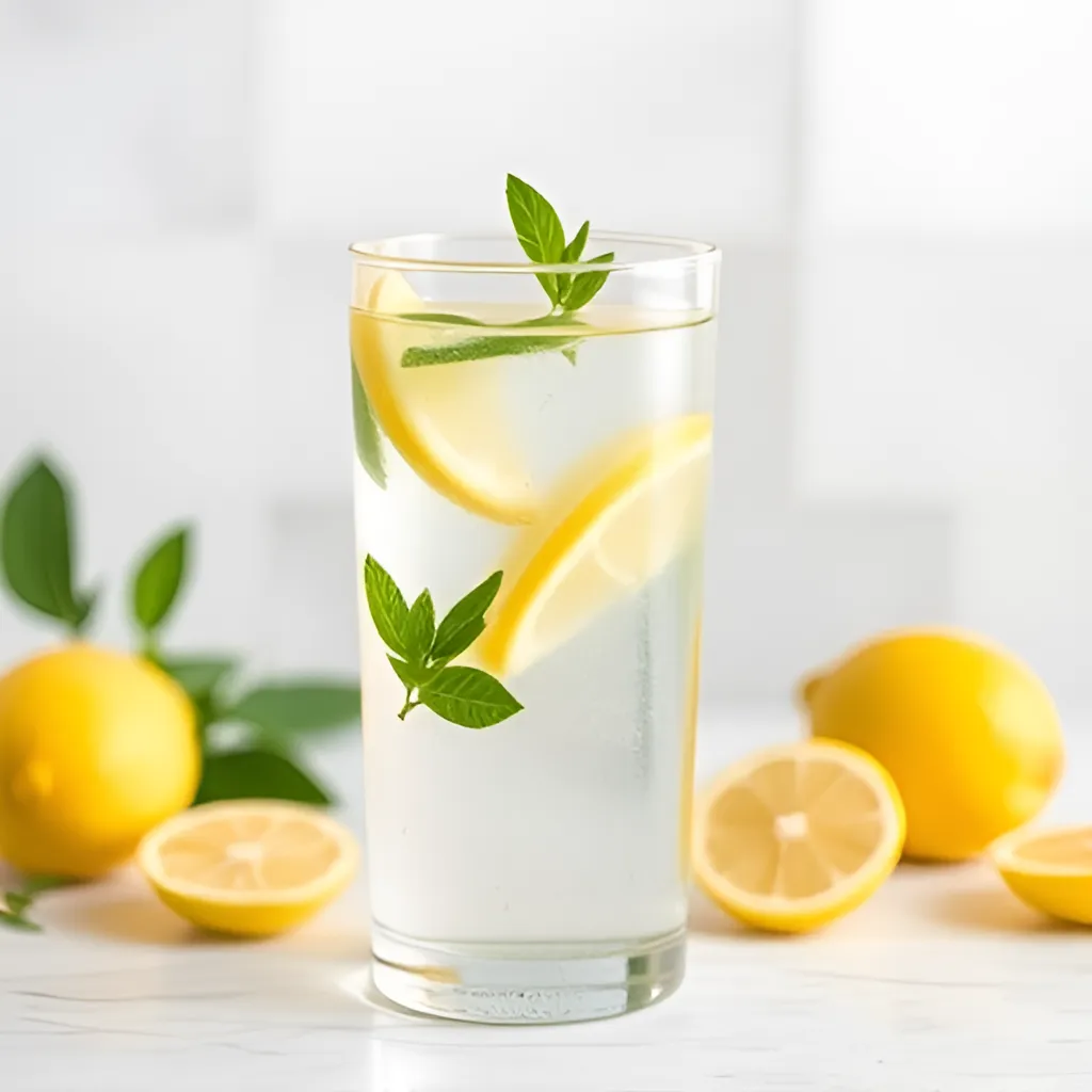 Lemon Ginger Infused Water Best Fruit Drink Recipes