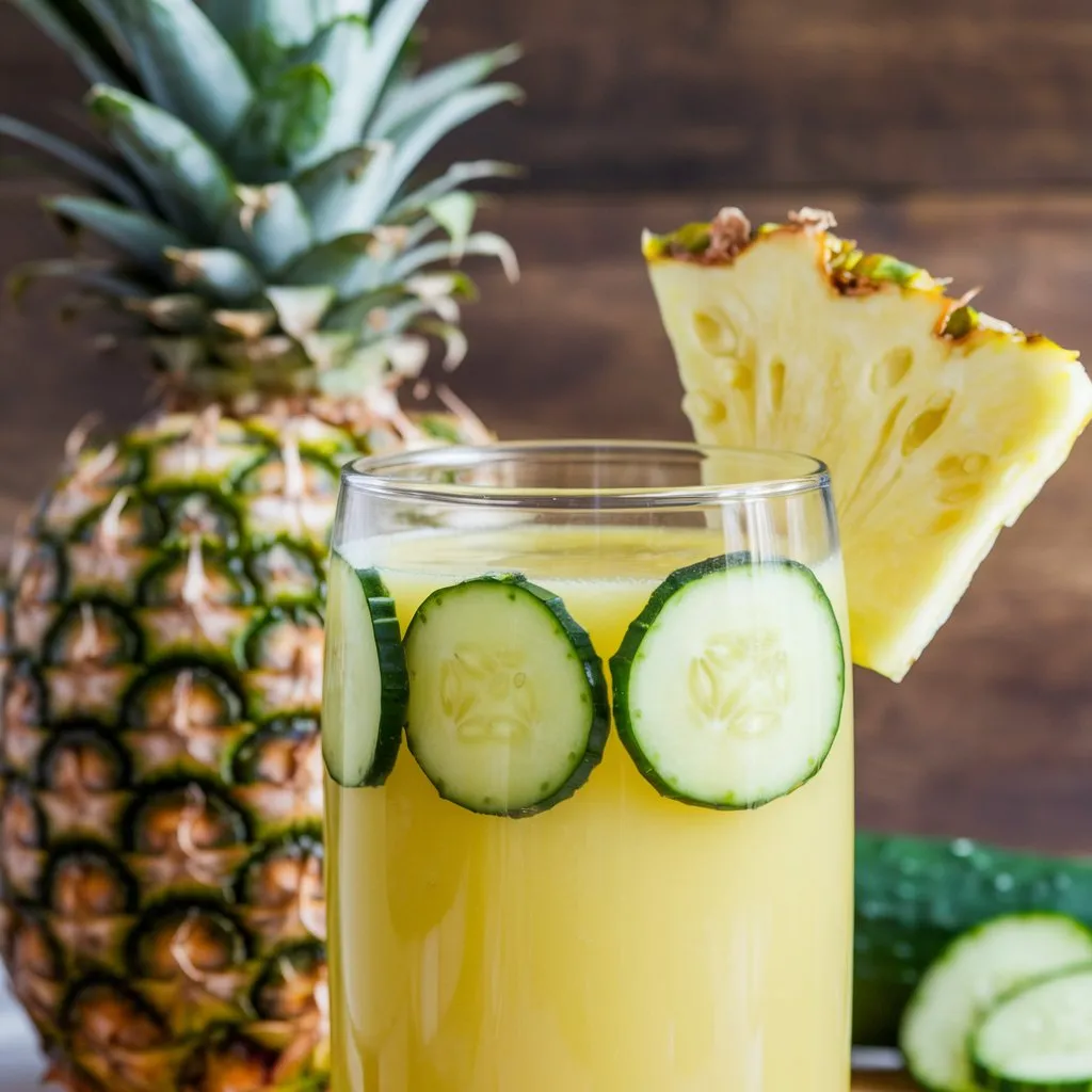  Pineapple and Cucumber Juice Best Fruit Drink Recipes