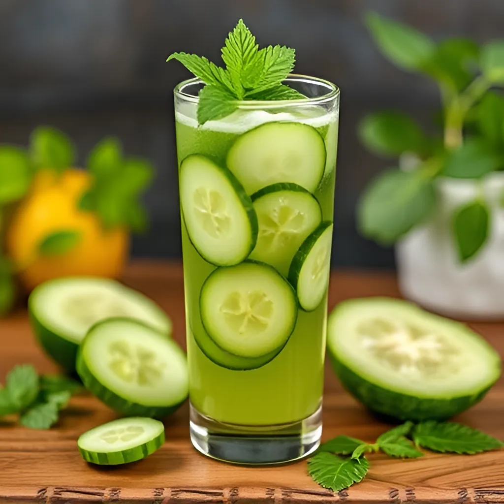 Cucumber Juice Best Fruit Drink Recipes