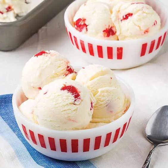 Cherry Vanilla Ice Cream