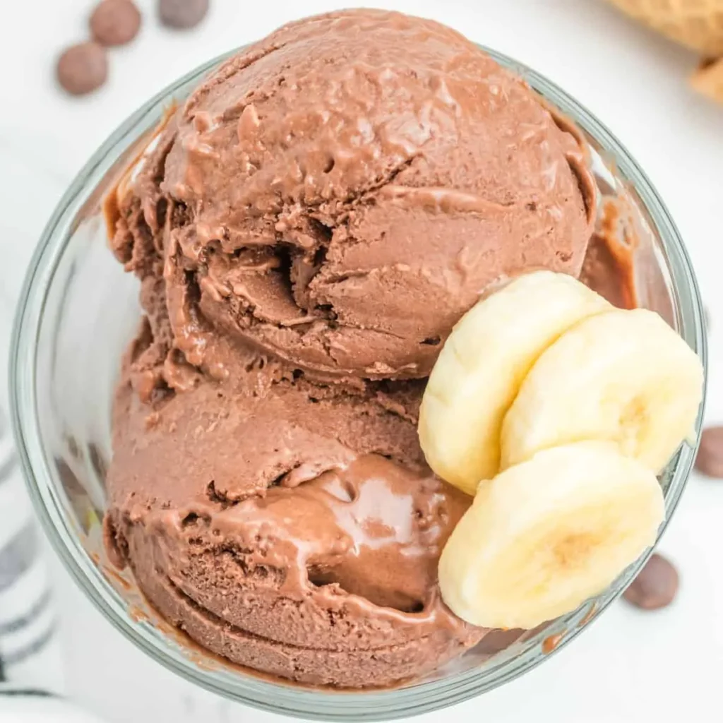 Chocolate Banana Ice Cream