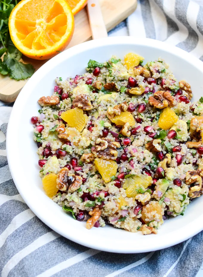 Citrus Quinoa Salad RecipRecipes 