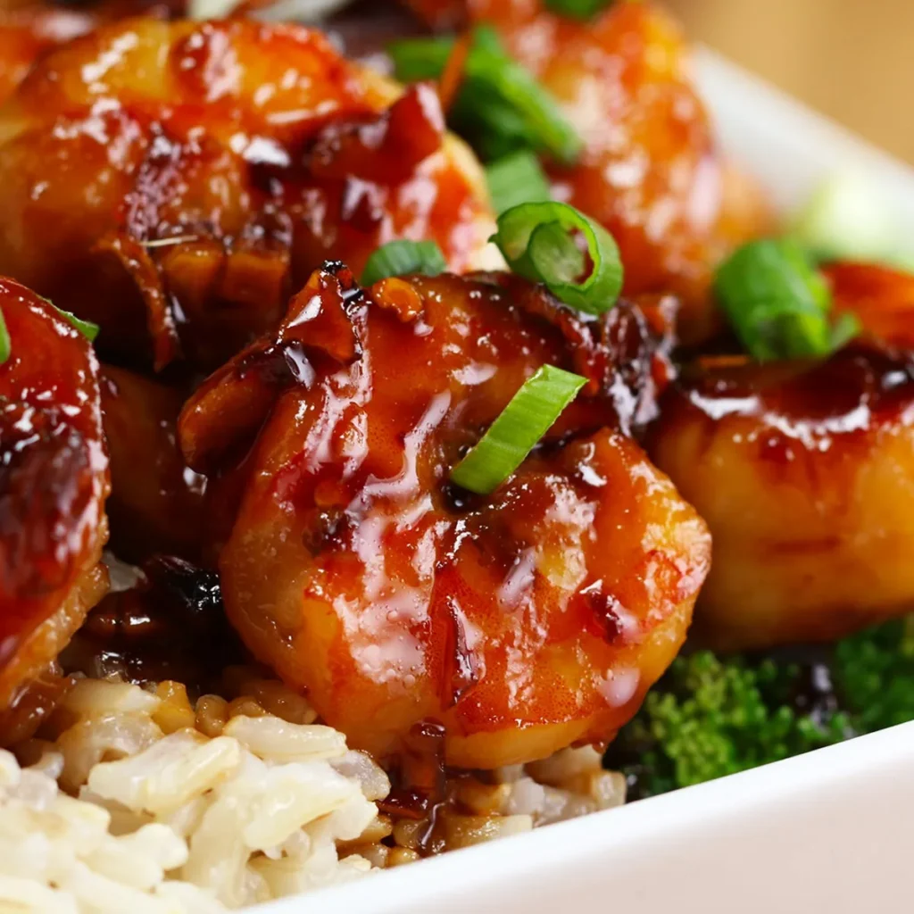 Honey Garlic Shrimp Stir-Fry