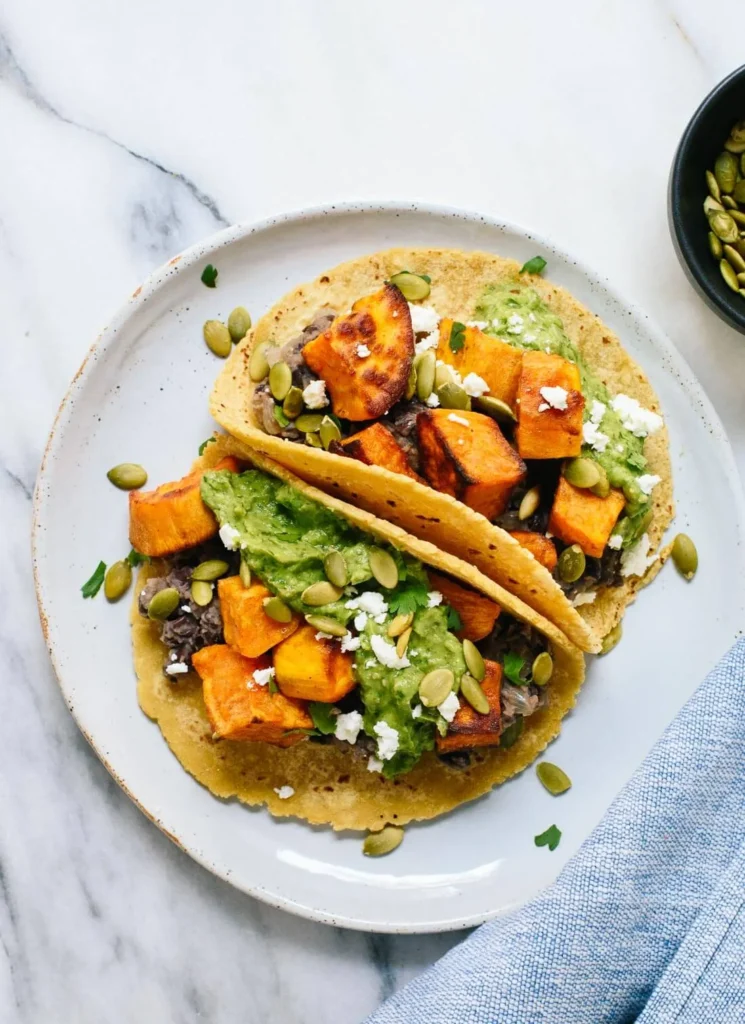  Sweet Potato and Black Bean Tacos