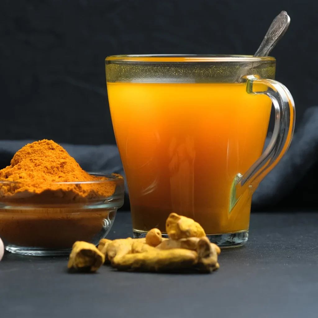 Turmeric Ginger Tea Glow Recipe's