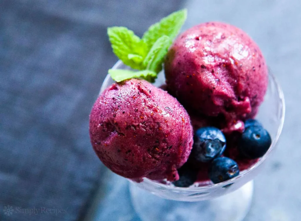 Blueberry Sorbet