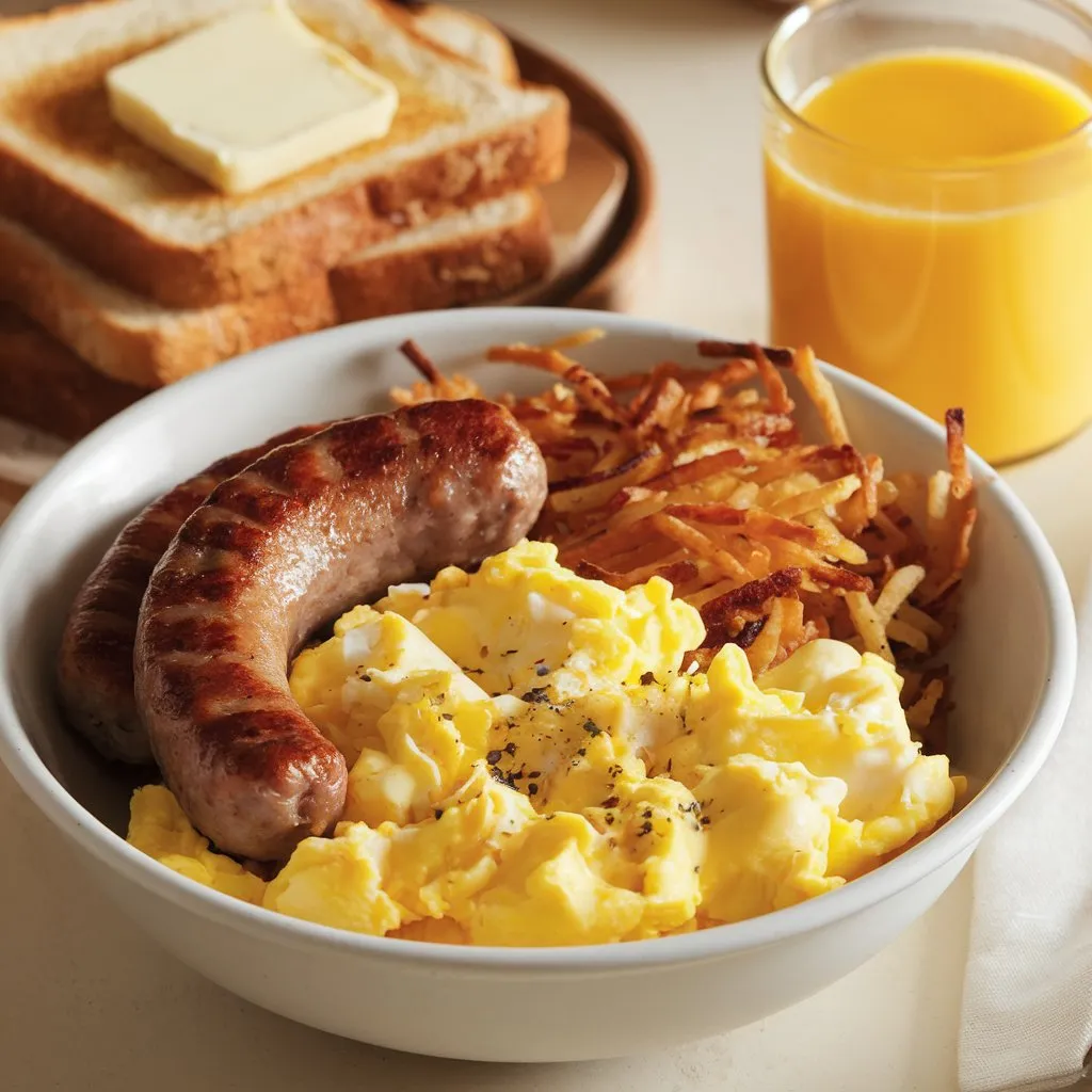 Sausage and Egg Breakfast Bowl