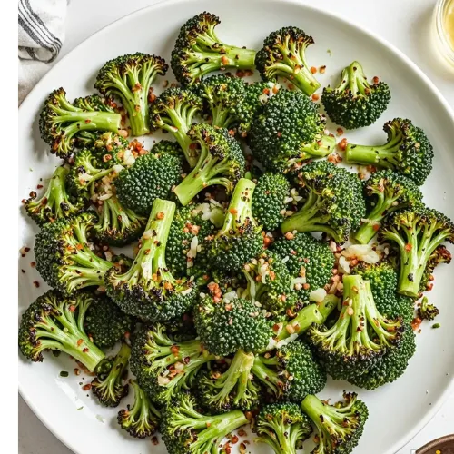 Roasted Broccoli with Parmesan