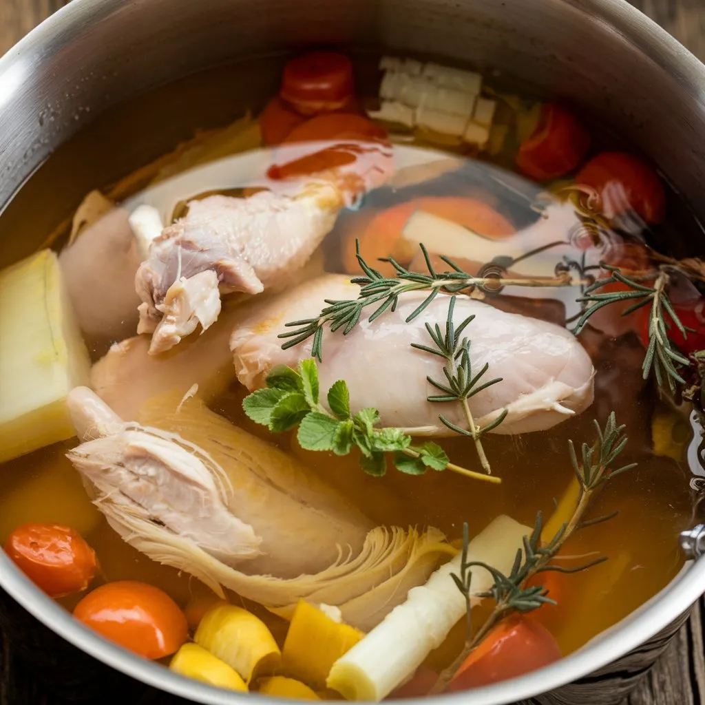 Rich Chicken Stock