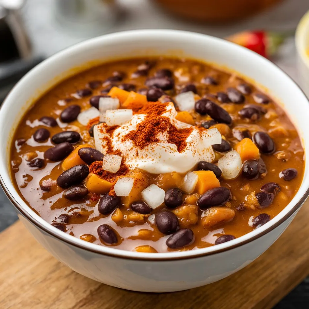 Black Bean 'n' Pumpkin Chili