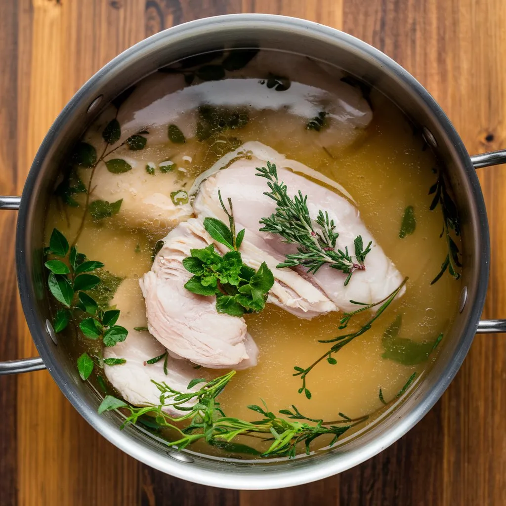 Herbed Chicken Broth