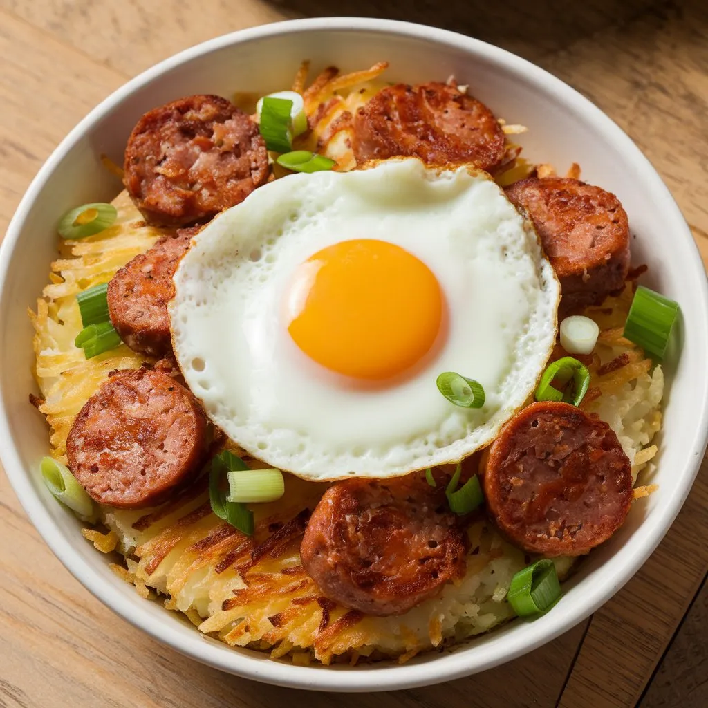  Chick-fil-A Style Sausage Hash Bowl