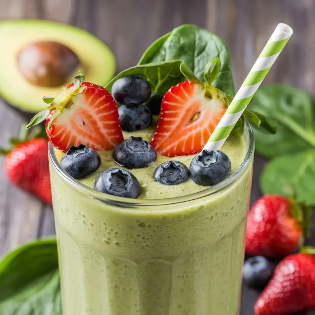 Avocado Berry Smoothie