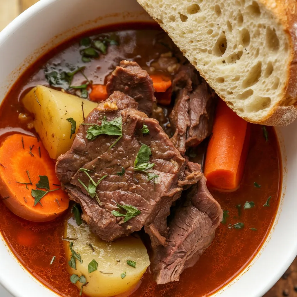 Beef Stew with Carrots & Potatoes