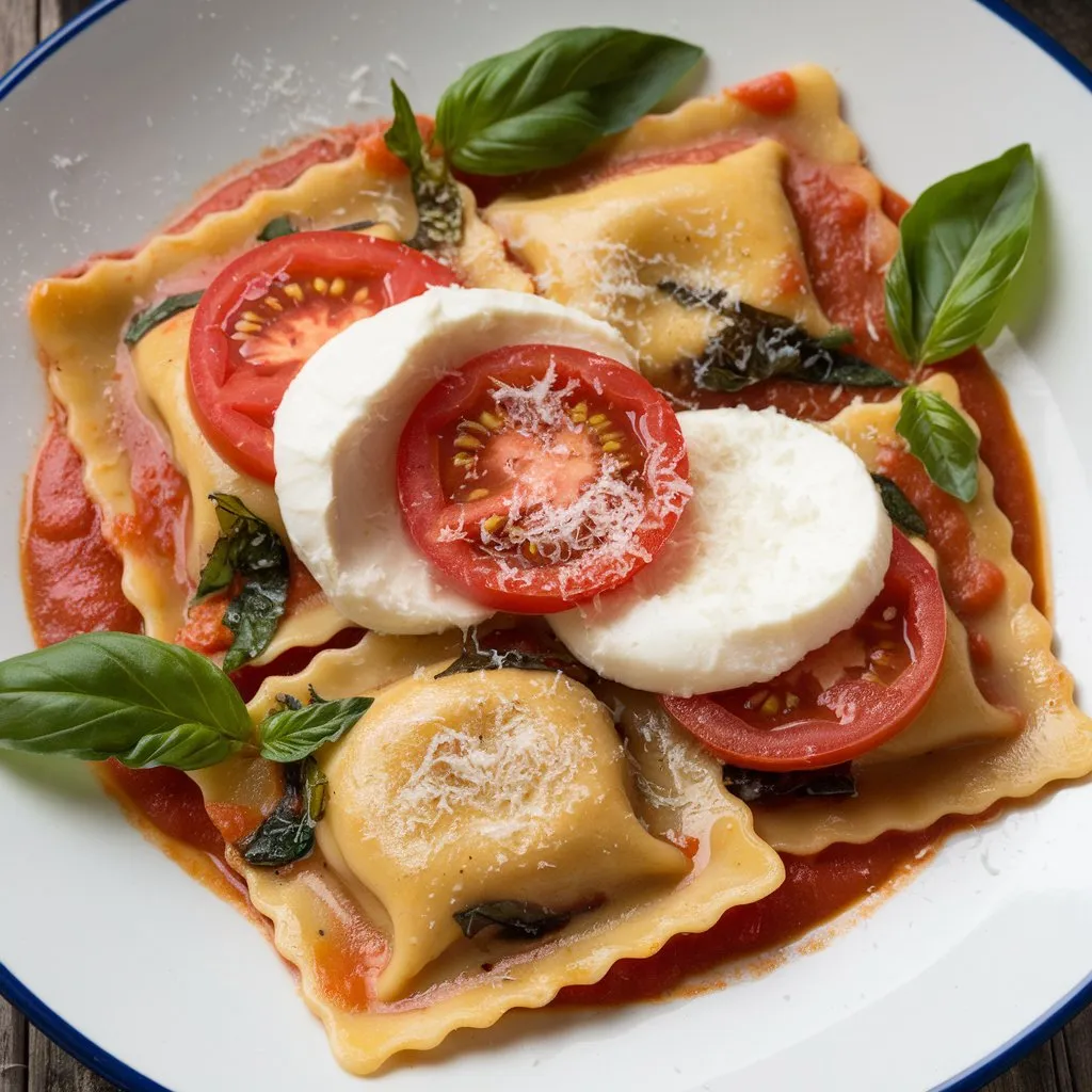 Caprese Ravioli