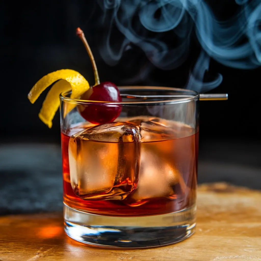 Classic Smoked Old Fashioned
Smoked Old Fashioned
Smoked Old Fashioned for beginners
Smoked Old Fashioned without a smoker
Tips for perfect Smoked Old Fashioned
Smoked Old Fashioned variations
Smoked Old Fashioned with orange peel
How to use a cocktail smoker for Old Fashioned
Smoked Old Fashioned with maple syrup