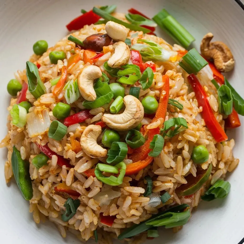 Coconut Vegetable Fried Rice
#DeliciousFriedRice
#RiceDish
#TastyFriedRice
#StirFriedRice