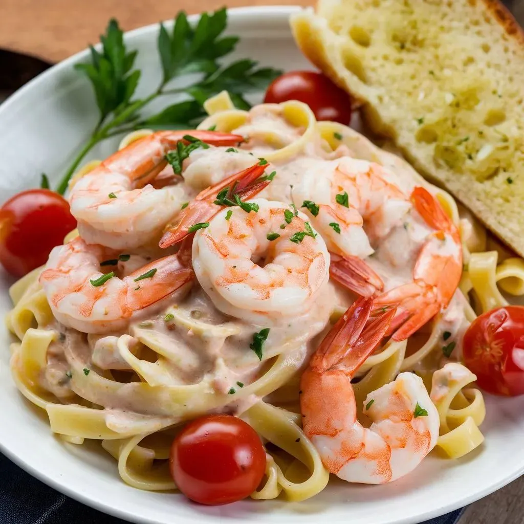 Creamy Shrimp Scampi with Pasta
Famous Shrimp