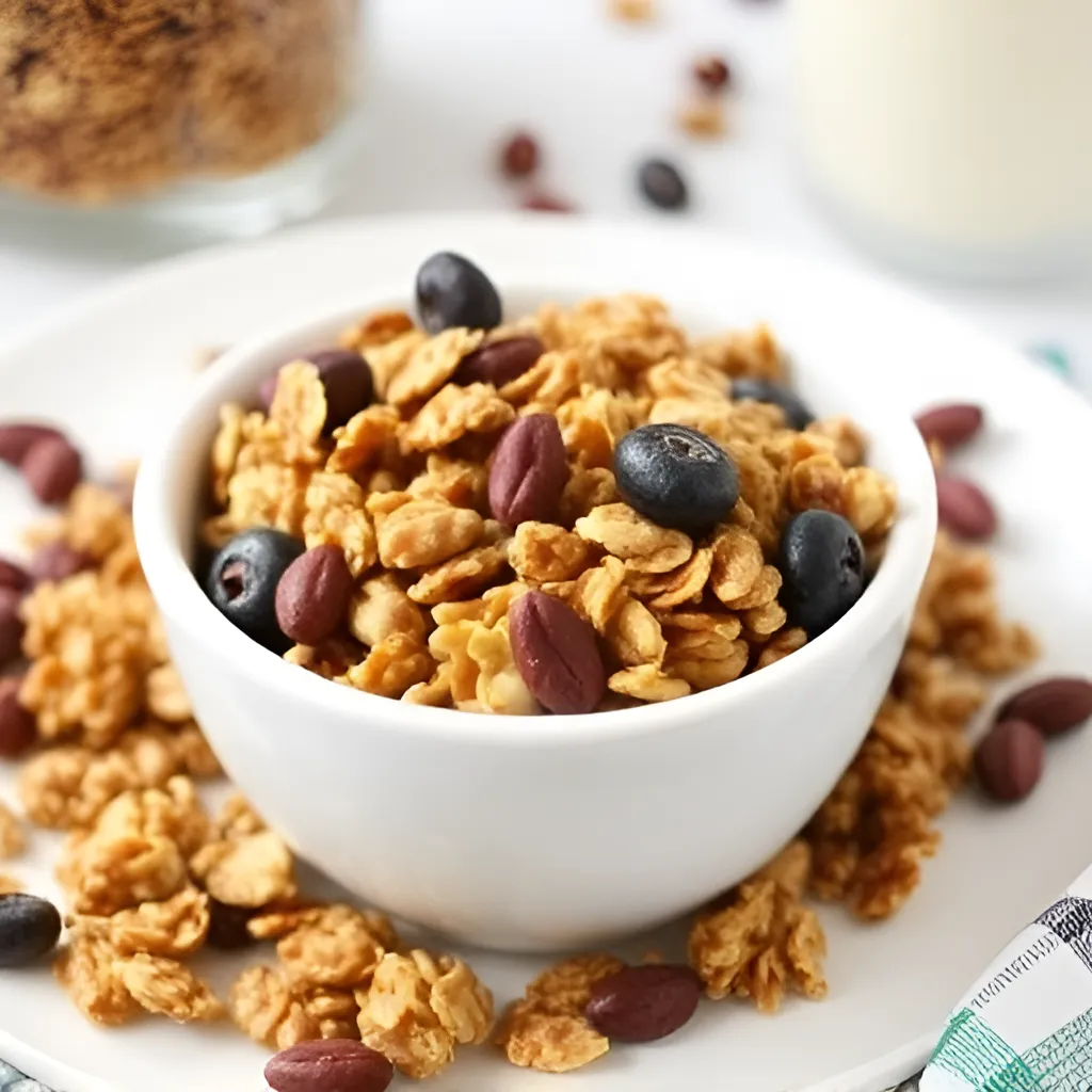 Classic Homemade Granola #Coconut Granola #Nutty Granola #Nut and Seed Granola